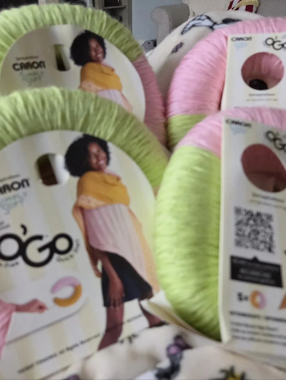 YARN OGO BY CARON Your Choice Of Colors 4 Packages Minimum.purchase